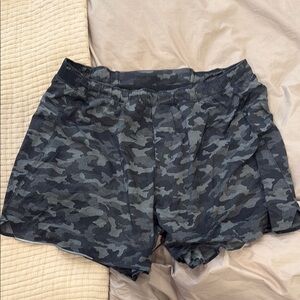 Camo Print Shorts